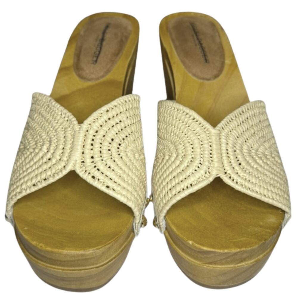 Kelsi Dagger Brooklyn Dreamer Clogs - Natural | Size 7 | New Without Box - Picture 4 of 8